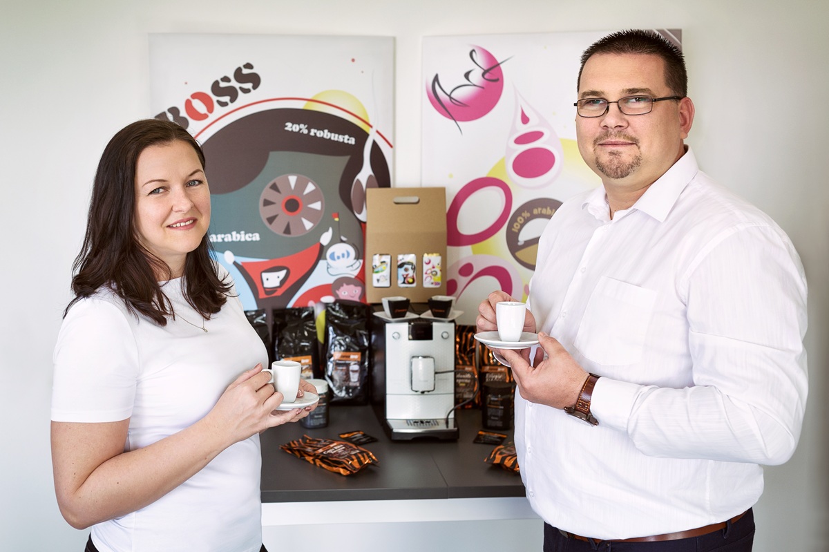 Viktor a Radka Boušovi – manželé a zakladatelé rodinné firmy EspressoServis (od roku 2007)