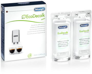 Obrázek DeLonghi EcoDecalk mini - dekalcifikační prostředek 2x100 ml