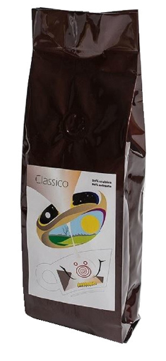 Obrázek z EspressoServis CLASSICO Zrnková čerstvě pražená káva 250 g 