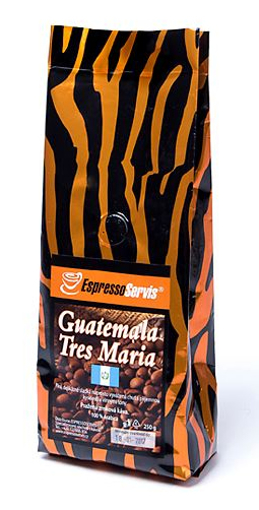 Obrázek z EspressoServis Guatemala Tres Maria Zrnková čerstvě pražená káva, 100 % arabica, 250 g 