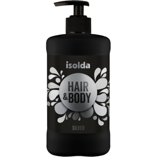 Obrázek z ISOLDA Silver hair&body 400 ml 