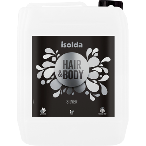 Obrázek z ISOLDA Silver hair&body 5 l 