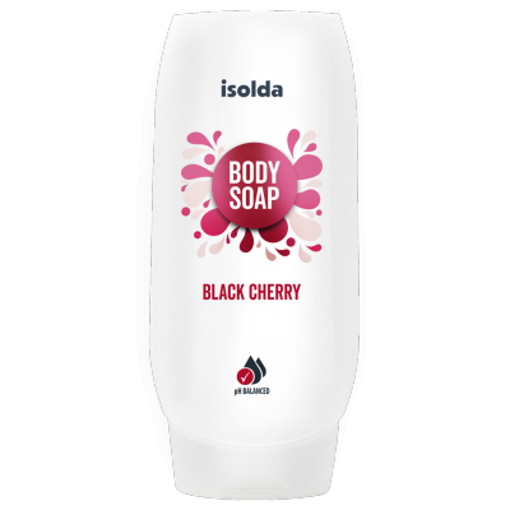 Obrázek z ISOLDA Black cherry body soap 500 ml, CLICK&GO! 