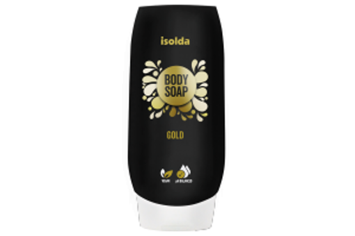 Obrázek z ISOLDA Gold body soap 500ml, CLICK&GO! 