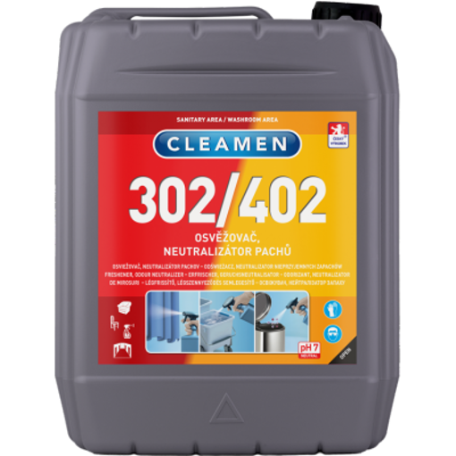 Obrázek z CLEAMEN 302/402 neutralizátor pachů, sanitární 5l 