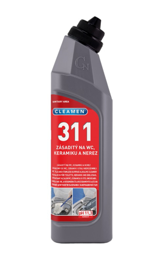 Obrázek z CLEAMEN 311 zásaditý WC 750ml 